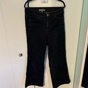 Wit & Wisdom Women's Black Flare Jeans